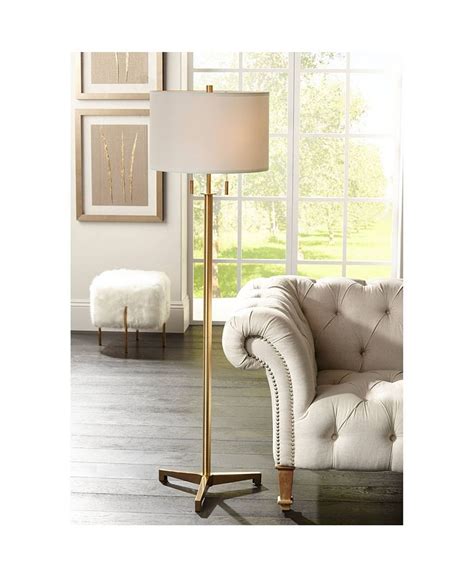 Possini Euro Design Encino Modern Glam Luxe Floor Lamp 